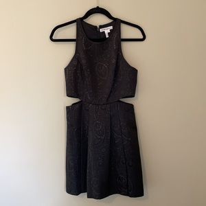BCBGeneration Black Cut-Out Dress